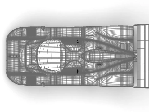 Jaguar XJR-9 Castrol Racing 1988 3D Model