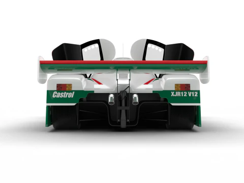 Jaguar XJR-9 Castrol Racing 1988 HQ 3D Model