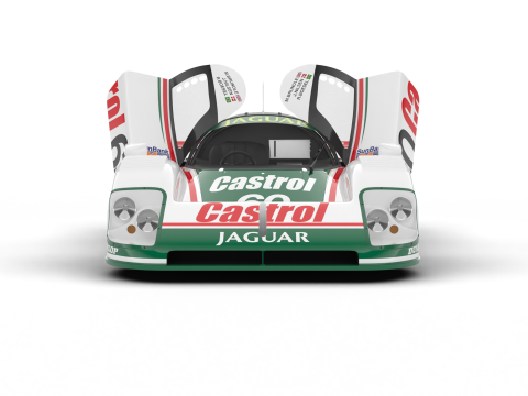 Jaguar XJR-9 Castrol Racing 1988 HQ Modelo 3D