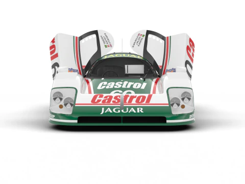 Jaguar XJR-9 Castrol Racing 1988 HQ 3D Model