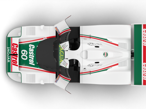 Jaguar XJR-9 Castrol Racing 1988 HQ Modelo 3D