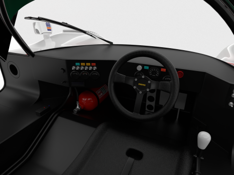 Jaguar XJR-9 Castrol Racing 1988 HQ Modelo 3D