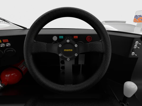 Jaguar XJR-9 Castrol Racing 1988 HQ 3D Model