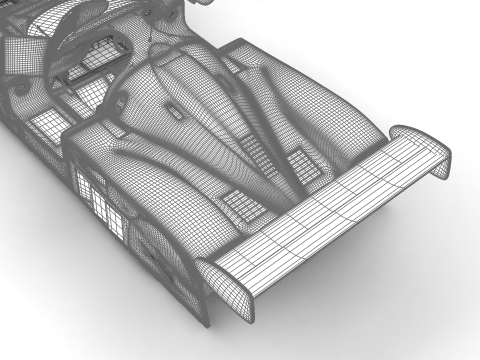 Jaguar XJR-9 Castrol Racing 1988 HQ Modelo 3D