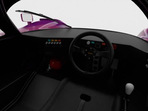 Jaguar XJR-9LM Le Mans Silk Cut Racing 1988 HQ 3D 모델
