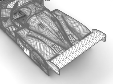 Jaguar XJR-9LM Le Mans Silk Cut Racing 1988 HQ Modelo 3D