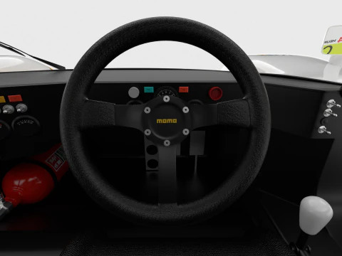 Jaguar XJR-9 Silk Cut Racing 1988 HQ 3D Model