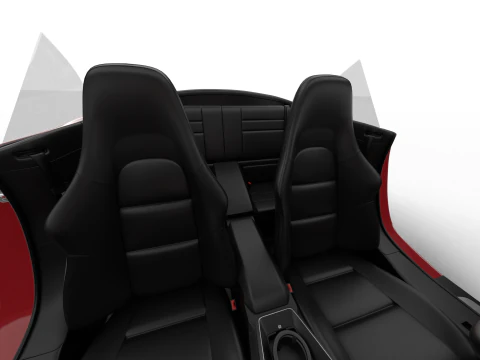 Porsche 911 Carrera Cabrio 2025 Genel Merkez 3D Model