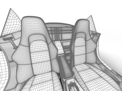 Porsche 911 Carrera Cabrio 2025 Genel Merkez 3D Model