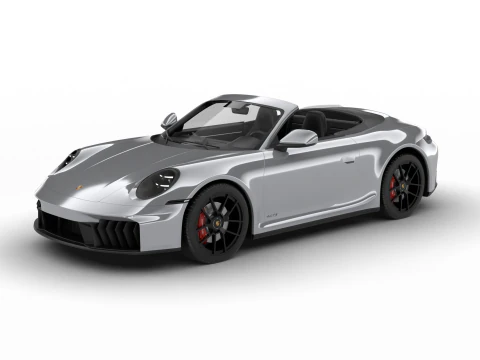 Porsche 911 Carrera 4GTS Cabrio 2025 3D Model