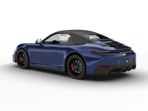 Porsche 911 Carrera 4GTS Cabrio 2025 3D Model