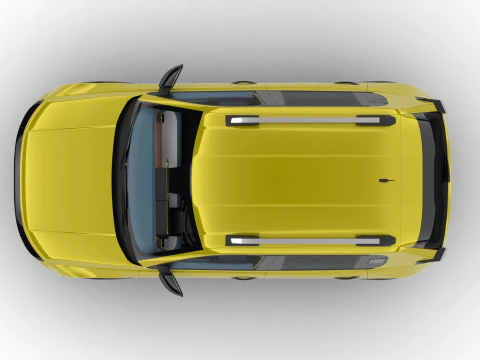 Fiat Grande Panda Hybrid 2025 3D Model