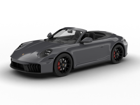 Porsche 911 Carrera GTS Cabrio 2025 Modelo 3D
