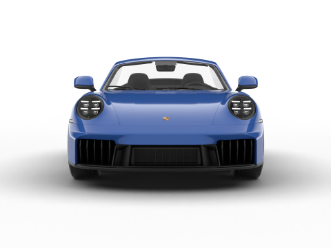 Porsche 911 Carrera GTS Cabrio 2025 Modelo 3D