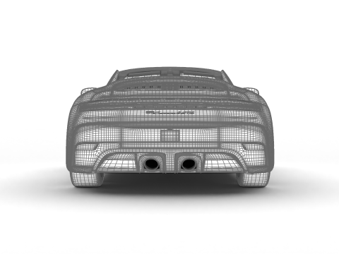 Porsche 911 Carrera GTS Cabrio 2025 Modelo 3D