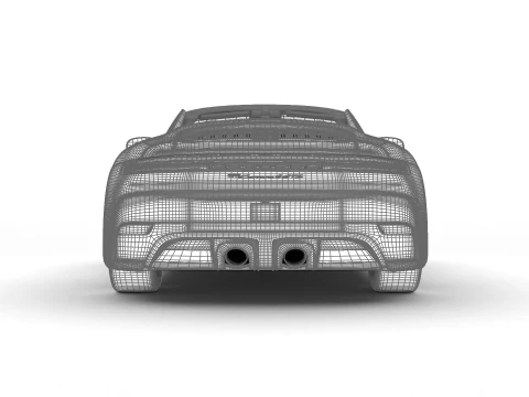 Porsche 911 Carrera GTS Cabrio 2025 3D Model