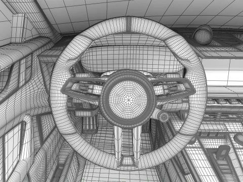 Porsche 911 Carrera GTS Cabrio 2025 3D Model