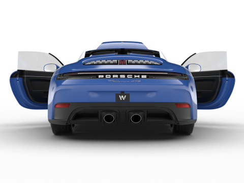 Porsche 911 Carrera GTS Cabrio 2025 HQ Modello 3D