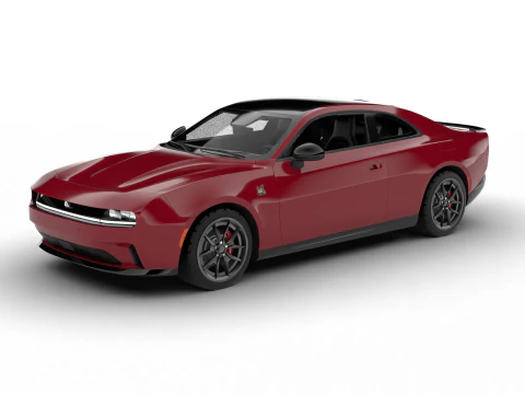 Dodge Charger Daytona 2024 3D Model