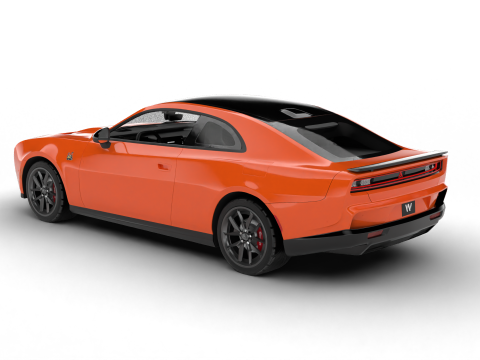 Dodge Charger Daytona 2024 Modello 3D