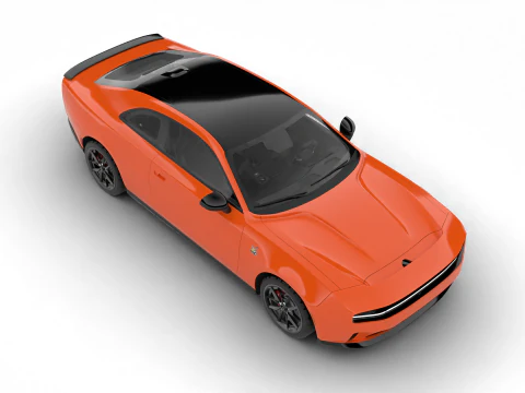 Dodge Charger Daytona 2024 3D Model