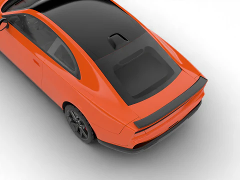Dodge Charger Daytona 2024 3D Model
