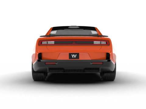 Dodge Charger Daytona 2024 Modello 3D