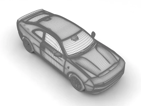 Dodge Charger Daytona 2024 3D Model
