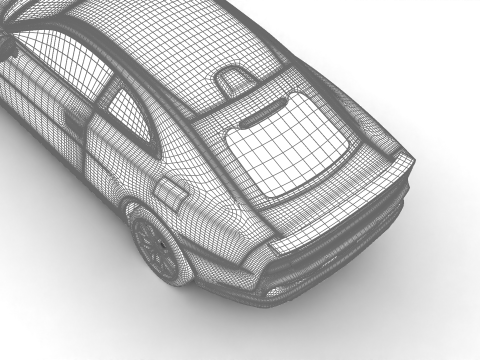 Dodge Charger Daytona 2024 Modello 3D