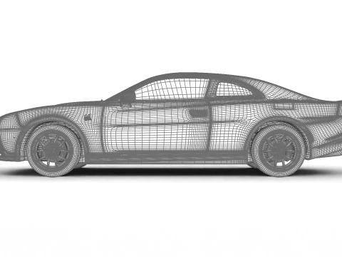 Dodge Charger Daytona 2024 3D Model