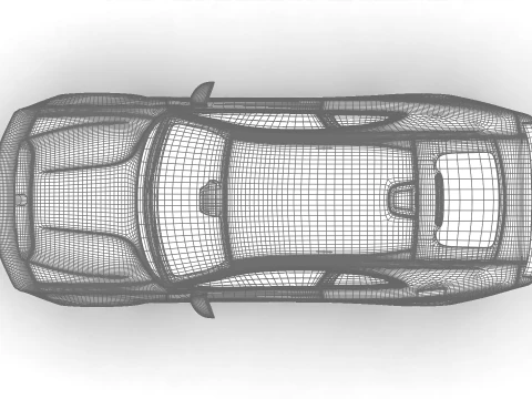 Dodge Charger Daytona 2024 3D Model