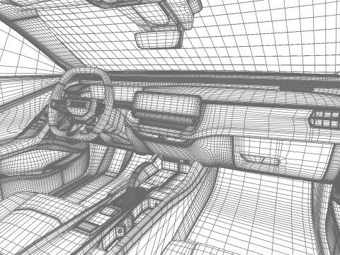 Dodge Charger Daytona 2024 3D Model