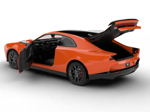 Dodge Charger Daytona 2024 HQ 3D 模型