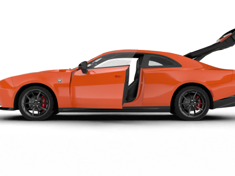 Dodge Charger Daytona 2024 HQ 3D 模型
