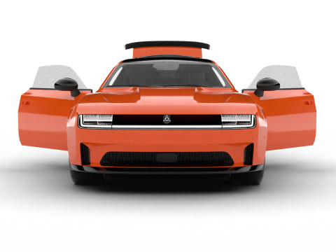 Dodge Charger Daytona 2024 HQ 3D 模型