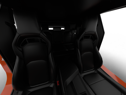 Dodge Charger Daytona 2024 HQ 3D 模型