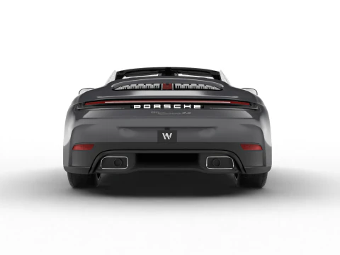 Porsche 911 Carrera 4S Cabrio 2025 3D Model