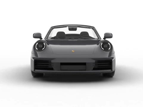 Porsche 911 Carrera 4S Cabrio 2025 3D Model