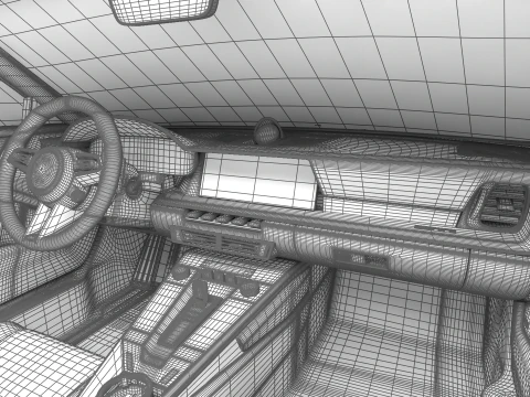 Porsche 911 Carrera 4S Cabrio 2025 3D Model