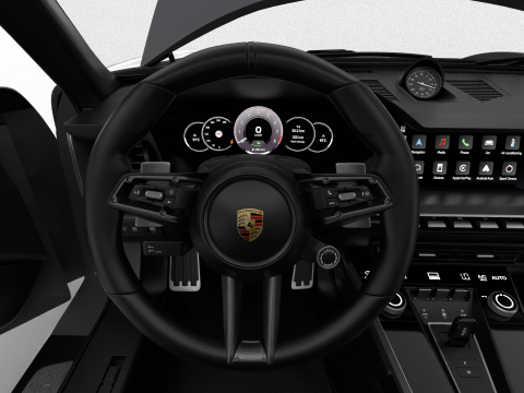 Porsche 911 Carrera 4S Cabrio HQ 2025 3D Model
