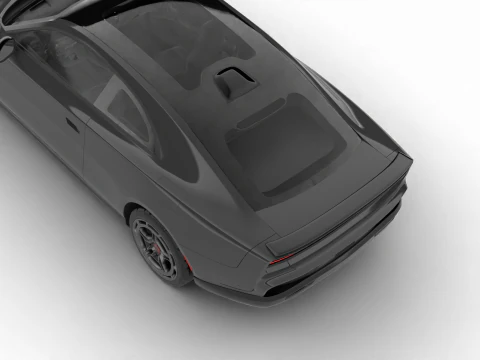 Dodge Charger Daytona Banshee 2025 3D Model