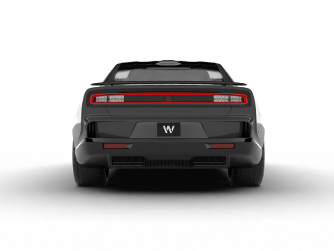 Dodge Charger Daytona Banshee 2025 Modelo 3D