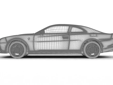 Dodge Charger Daytona Banshee 2025 3D Model