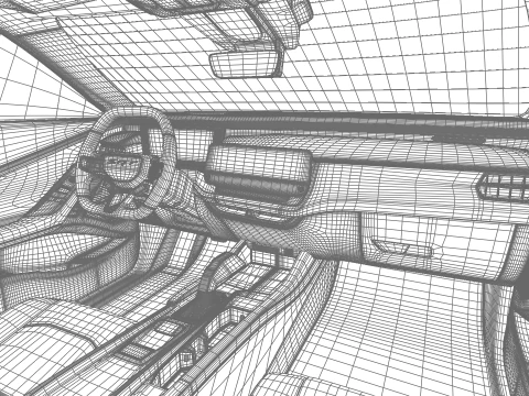 Dodge Charger Daytona Banshee 2025 3D Model