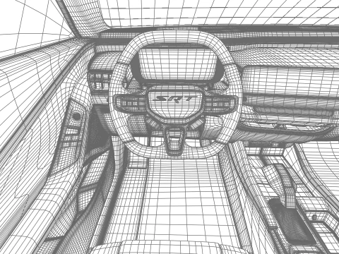 Dodge Charger Daytona Banshee 2025 3D Model