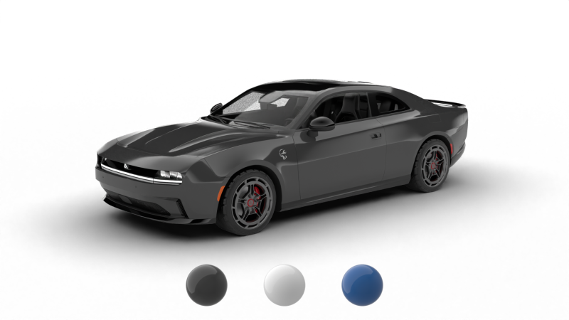 Dodge Charger Daytona Banshee 2025 Modelo 3D .c4d .max .obj .3ds .fbx .stl .blend 