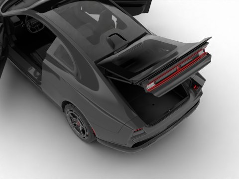 Dodge Charger Daytona Banshee 2025 HQ Modèle 3D