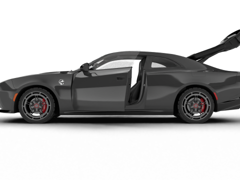 Dodge Charger Daytona Banshee 2025 HQ Modèle 3D