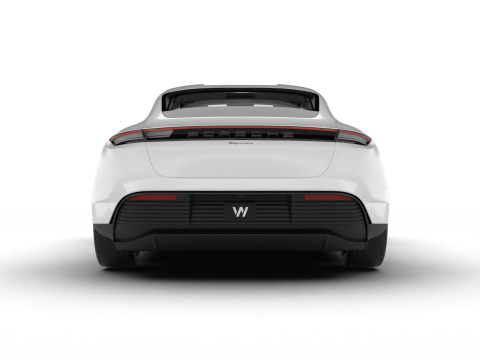 Porsche Taycan 4 2025 Modello 3D