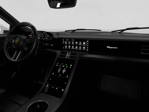 Porsche Taycan 4 2025 3D Model